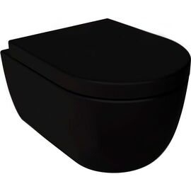 унитаз подвесной bocchi v-tondo 1416-004-0129 с микролифтом черный матовый в Астане фото № 1