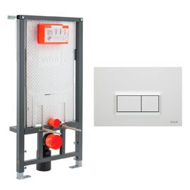 Инсталляция 3в1 vitra 750-5800-01с кнопкой 740-0600,крепеж в Астане фото № 1