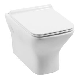 унитаз подвесной aquanet cube cl-12248d  rimlees. тонкая крышка с микролифтом. в Астане фото № 1