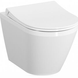 унитаз подвесной vitra integra 7040b003-0075 rim-ex. тонкая крышка с микролифтом (комплект) в Астане фото № 1