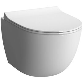 унитаз подвесной vitra sento 7748b003-0075 rim-ex тонкая крышка с микролифтом (комплект) в Астане фото № 1