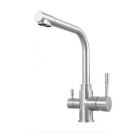 Lemark lm5061s expert смеситель для кухни с подключением к фильтру питьевой воды, сталь в Астане фото № 1