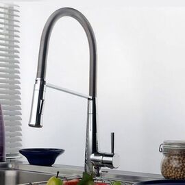 смеситель для кухни с вытяжным изливом, soul lm6002c le mark в Астане фото № 1