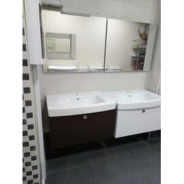 Мебель для ванны  ideal standard step 80 см венге (с зеркалом) в Астане фото № 1
