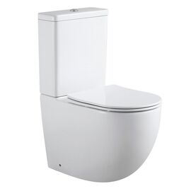 унитаз напольный aquanet cetus  2new lx-2903  rimless тонкая крышка с микролифтом в Астане фото № 1