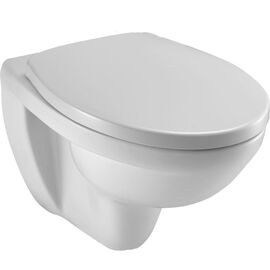 унитаз подвесной patio jacob delafon  e4267-00 безободковый в комплекте с сиденьем микролифт в Астане фото № 1