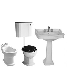 Комплект vitra efes: унитаз на низкой трубе + биде + раковина на пьедестале  в Астане фото № 1