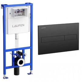 Инсталляция для унитаза laufen h8946650000001 с клавишей смыва h8956617160001 в Астане фото № 1