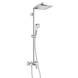 Душевая система hansgrohe crometta e 240 1jet showerpipe 27284000 в Астане фото № 1