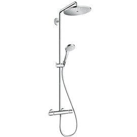 Душевая система hansgrohe croma select s showerpipe 280 26790000 с термостатом, хром в Астане фото № 1