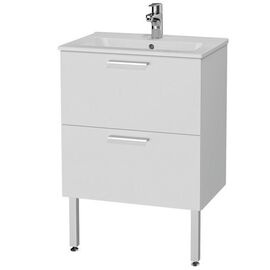 тумба с раковиной 60см vitra mia 66106, белый глянец в Астане фото № 1
