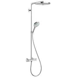 Душевая система hansgrohe raindance select s s300 2jet showerpipe 27133000 с термостатом в Астане фото № 1