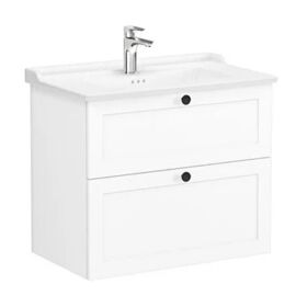 тумба с раковиной vitra root classic 68869 белый матовый в Астане фото № 1