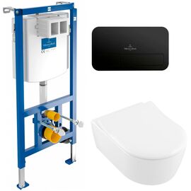 унитаз с инсталляцией 4в1 villeroy & boch avento 5656rs01 92242700 922490an в Астане фото № 1