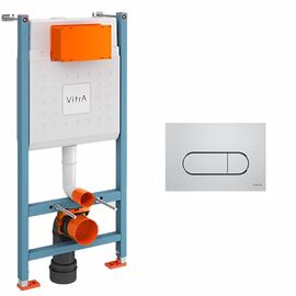 Инсталляция для унитаза 3в1 vitra v-fix core 800-1873 с клавишей 740-2280 в Астане фото № 1