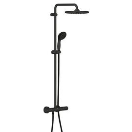 Душевая система с термостатом grohe vitalio start system 250 266772430, черный в Астане фото № 1