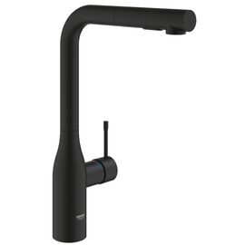 смеситель для кухни grohe essence 30504kf0, выдвижной излив, черный в Астане фото № 1