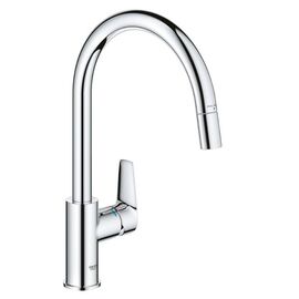 смеситель для кухни grohe bauedge 30536000, хром в Астане фото № 1