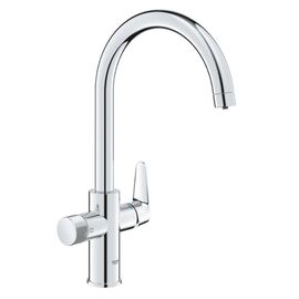 смеситель для кухни grohe blue pure baucurve 30580000 с возможностью подключения фильтра, хром в Астане фото № 1