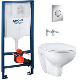 унитаз с инсталляцией 4в1 grohe solido 39499000 в Астане фото № 1