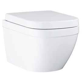 унитаз подвесной grohe euro ceramic 39554000 с сиденьем, альпин-белый в Астане фото № 1