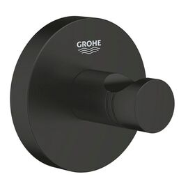 Крючок для банного халата grohe quickfix start 411732430, черный матовый в Астане фото № 1