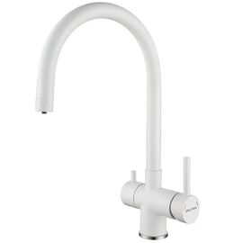 смеситель для кухни paulmark heller he213218-431, белый матовый в Астане фото № 1