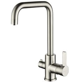 смеситель для кухни paulmark logas lo213021-ni, никель в Астане фото № 1