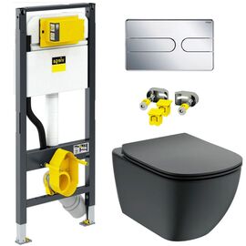 унитаз с инсталляцией 4в1 ideal standard tesi t0079v3 792862 t3527v3 в Астане фото № 1