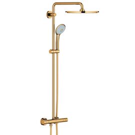 Душевая система с термостатом grohe euphoria xxl 310 26075gl0, холодный рассвет глянец в Астане фото № 1