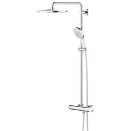 Душевая система с термостатом grohe rainshower smartactive 310 26647000, хром в Астане фото № 1