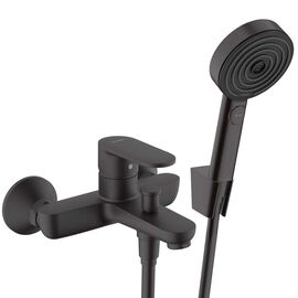 смеситель для ванны hansgrohe vernis blend 71440670 с лейкой pulsify select s 24303670 в Астане фото № 1