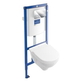 унитаз подвесной villeroy boch o. novo 5660d201 безободковый  в Астане фото № 1