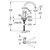 смеситель для кухни grohe bauloop 31368001 в Астане фото № 4