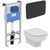 унитаз с инсталляцией ideal standard esedra prosys t386001 oleas m3 r0123a6 в Астане фото № 1
