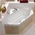 Акриловая ванна villeroy&boch loop&friends 205 x 90 uba205lfo6v-01, внутри овал в Астане фото № 3