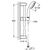 Душевой гарнитур grohe tempesta new 27645001 4 вида струи в Астане фото № 3