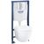 унитаз с инсталляцией grohe euro ceramic 39536000 5в1 в Астане фото № 1