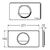 Клавиша смыва viega 654504 visign for style 13 хромированный пластик в Астане фото № 2