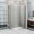 Душевой уголок bas 120x80 infinity r-120-c-ch в Астане фото № 2