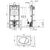 Инсталляция 3в1 alcaplast am101/1120-3в1 rus am101/1120+m70 (кнопка смыва (белая) (242406) в Астане фото № 2