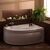Ванна акриловая aquanet luna 155*100 l  с каркасом в Астане фото № 2