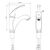 Lemark lm5606c intense смеситель для умывальника монолитный, хром в Астане фото № 2