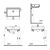 раковина накладная vitra archiplan 7404b003-0012 60см в Астане фото № 2