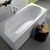 Ванна квариловая villeroy&boch oberon ubq177obe2v-01 170x70 с ножками в Астане фото № 2