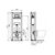 Комплект ideal standard connect: унитаз e047901 c инсталляцией r020467 и кнопкой oleas m3 r0123jg в Астане фото № 2
