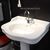 раковина с пьедесталом vitra efes/aria 6055b003-0001 72см в Астане фото № 2