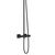 Душевая система hansgrohe vernis shape 26427670 240 черная матовая с термостатом в Астане фото № 3
