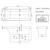 Ванна прямоугольная villeroy&boch squaro ubq170sqr2v-01 170*75 бел. в Астане фото № 3