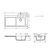 Кухонная мойка hansgrohe s514-f450 43314290 искусственный камень в Астане фото № 3